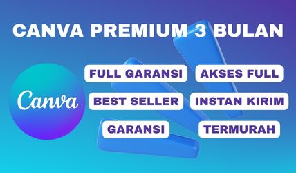 Canva Premium 3 Bulan Full Garansi - Akun