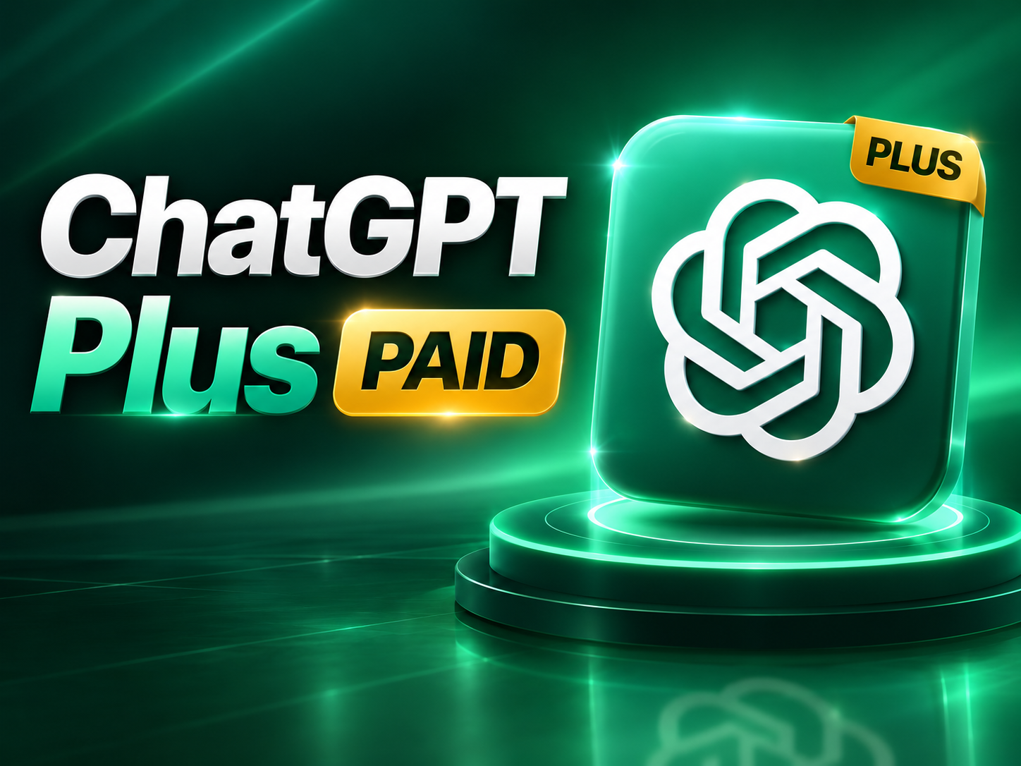 ChatGPT Plus Paid Private - AI