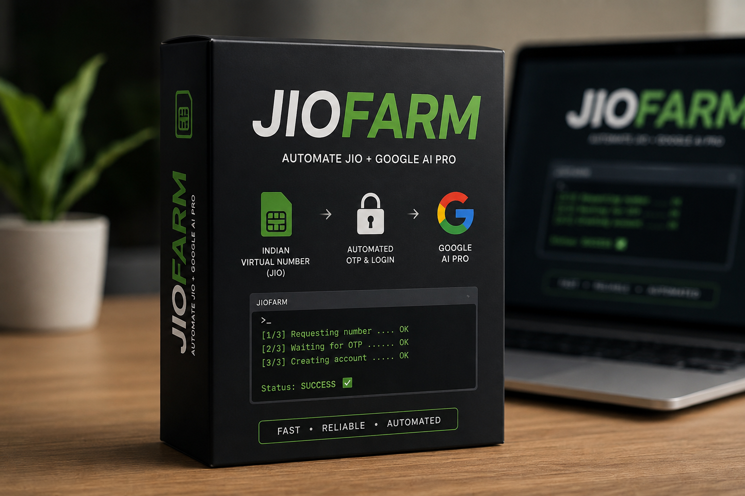 Auto Farming Gemini Pro 18 Bulan by Jio - Source Code